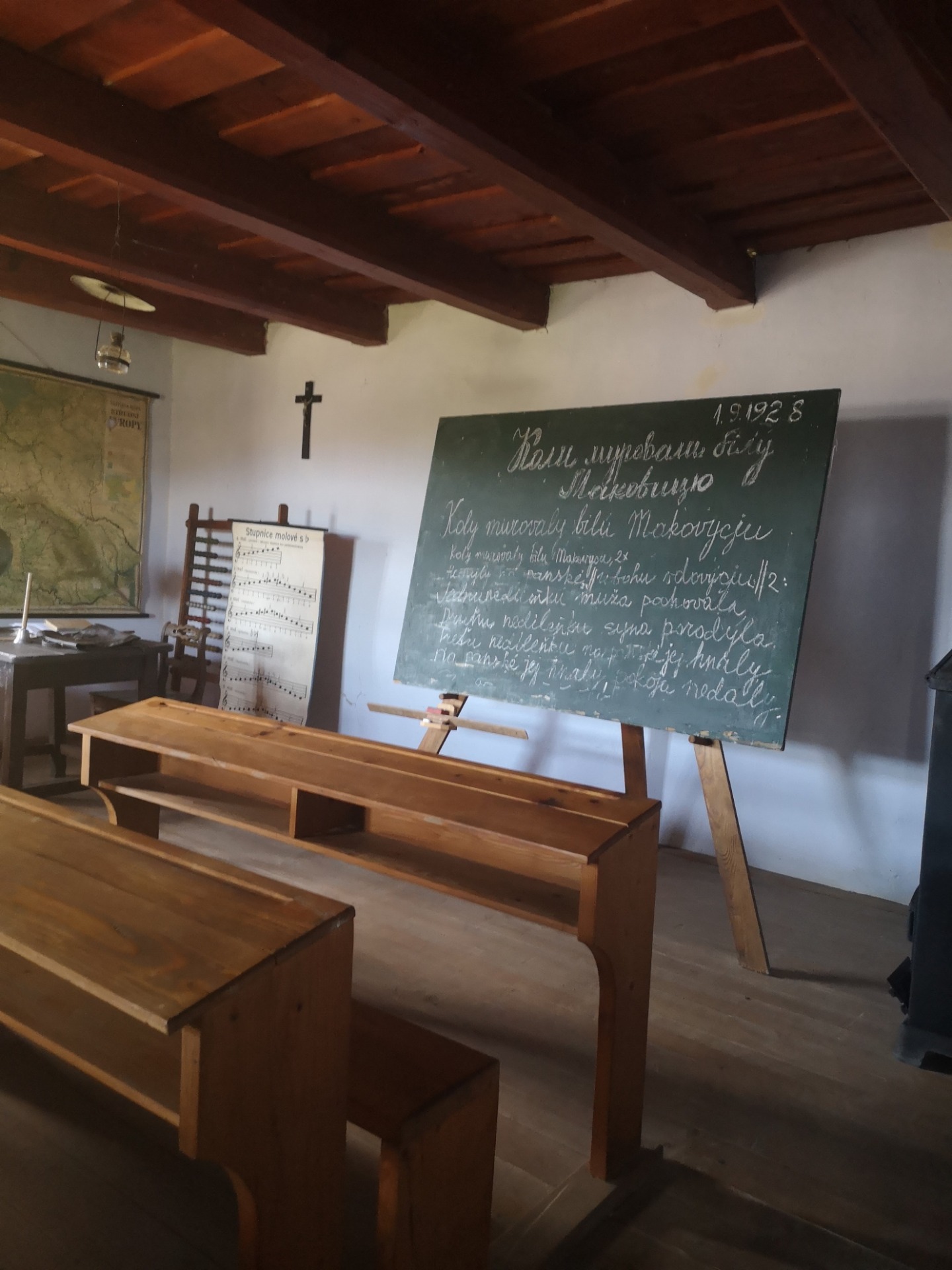 Ruská ľudová škola skanzen Svidník
